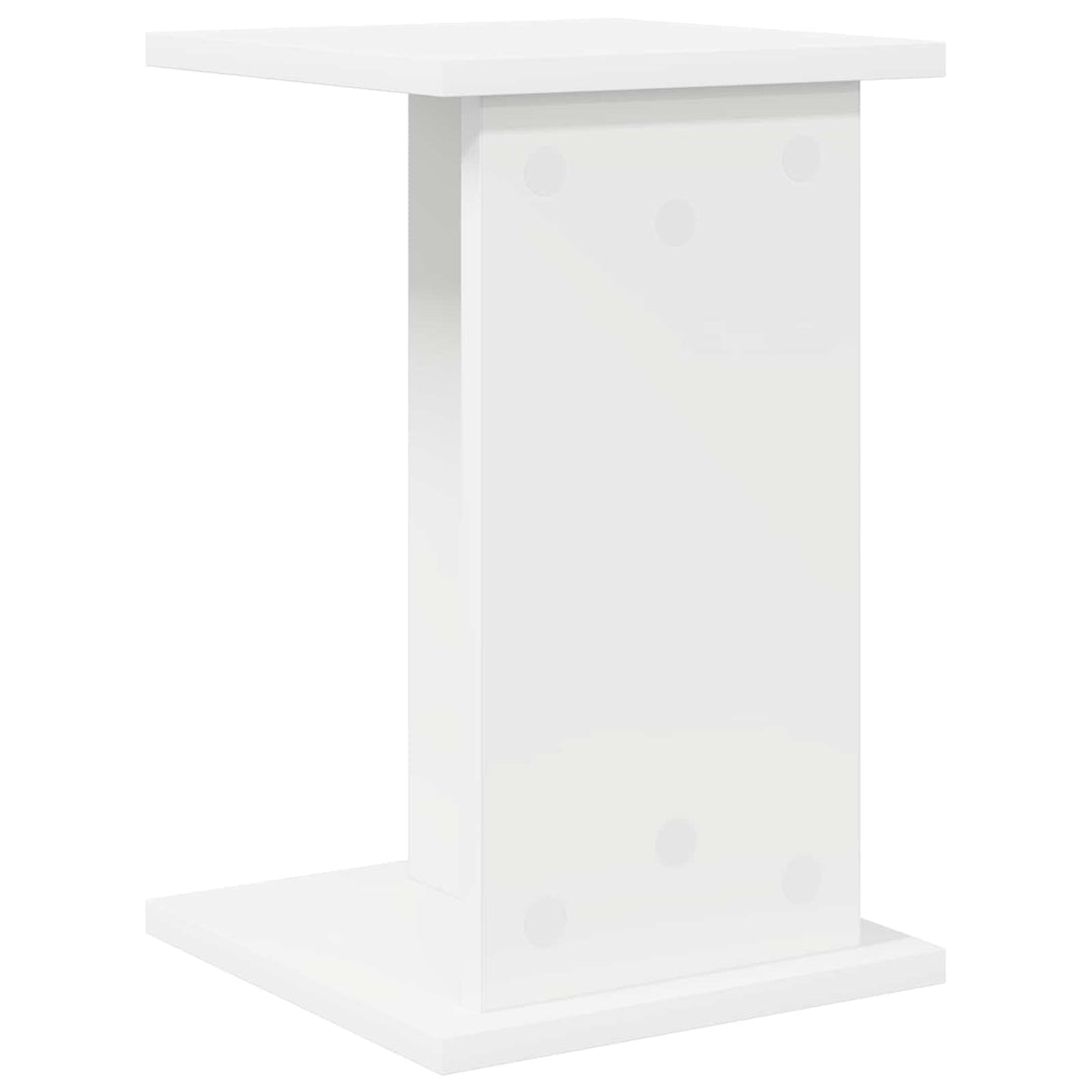 Planteholder 2 stk. Hvid 25 x 25,5 x 40,5 cm Konstrueret træ