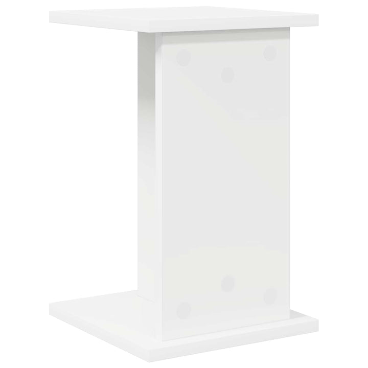 Planteholder 2 stk. Hvid 25 x 25,5 x 40,5 cm Konstrueret træ