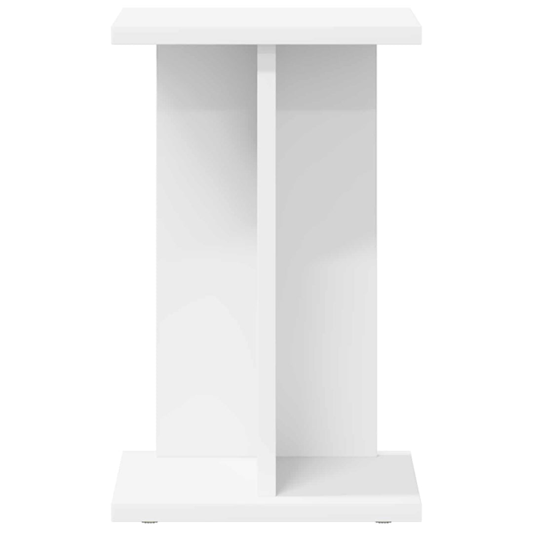 Planteholder 2 stk. Hvid 25 x 25,5 x 40,5 cm Konstrueret træ