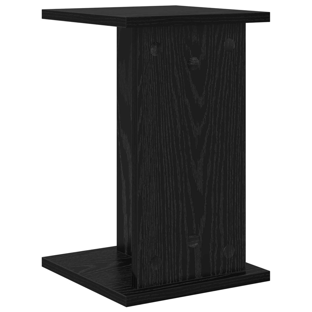 Planteholder 2 stk. Sort eg 25 x 25,5 x 40,5 cm Konstrueret træ