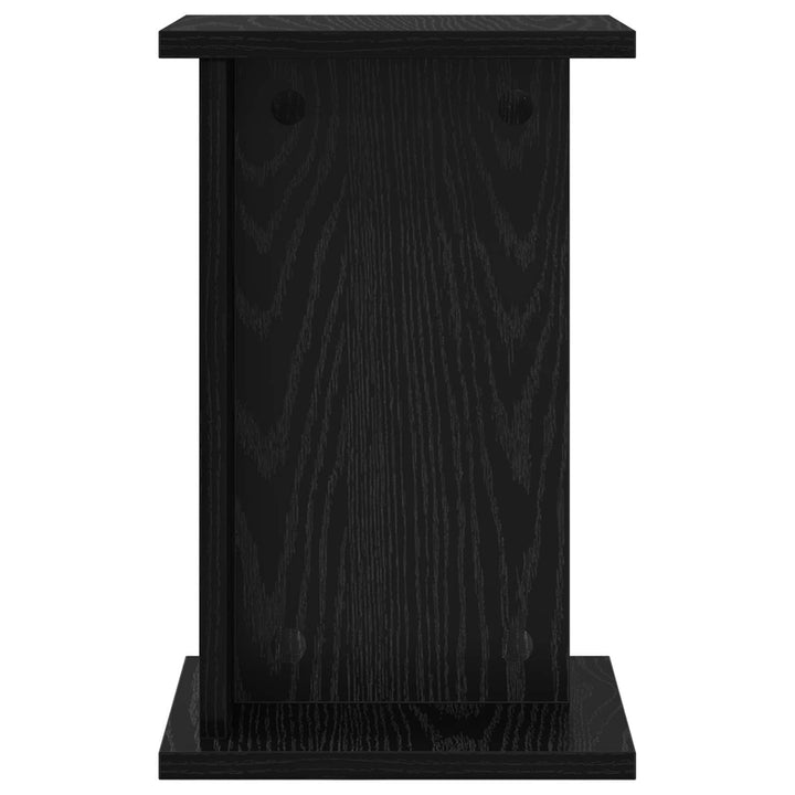 Planteholder 2 stk. Sort eg 25 x 25,5 x 40,5 cm Konstrueret træ