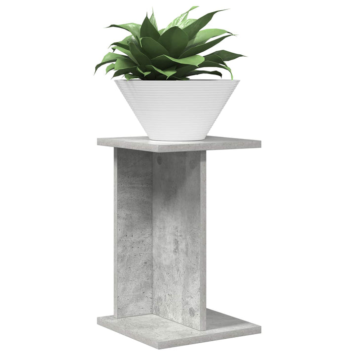 Planteholder 2 stk. Betongrå 25 x 25,5 x 40,5 cm