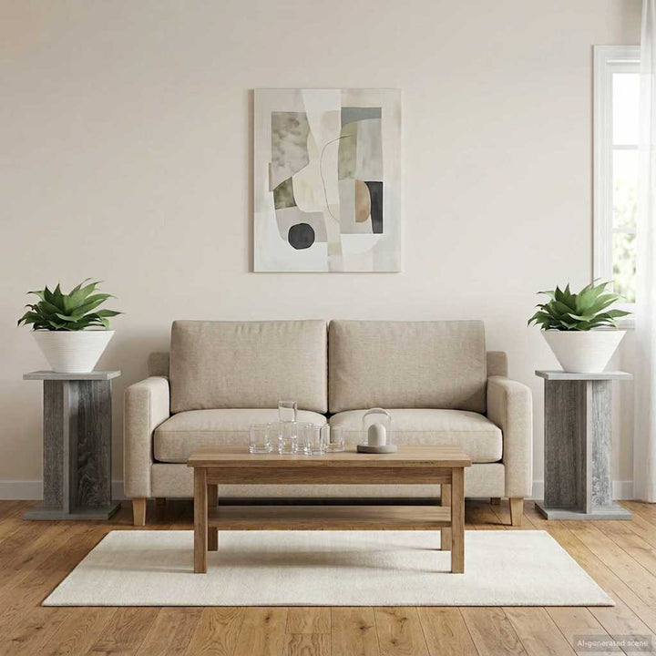 Planteholder 2 stk. Grå Sonoma 25 x 25,5 x 40,5 cm