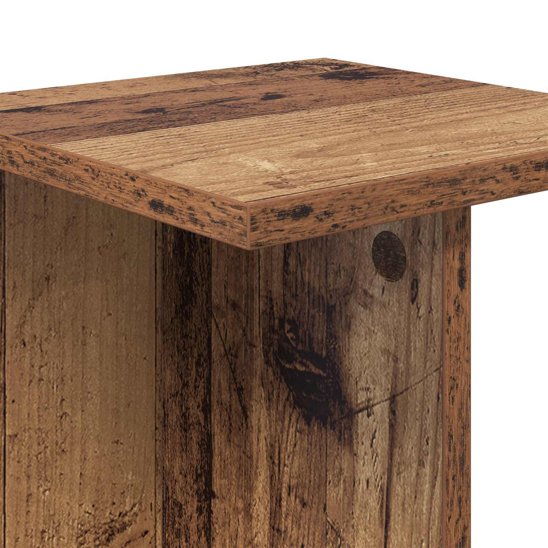 Planteholder 2 stk. Gammelt træ 25 x 25,5 x 40,5 cm