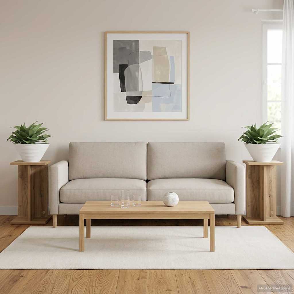 Planteholder 2 stk. Artisan Eg 25 x 25,5 x 40,5 cm