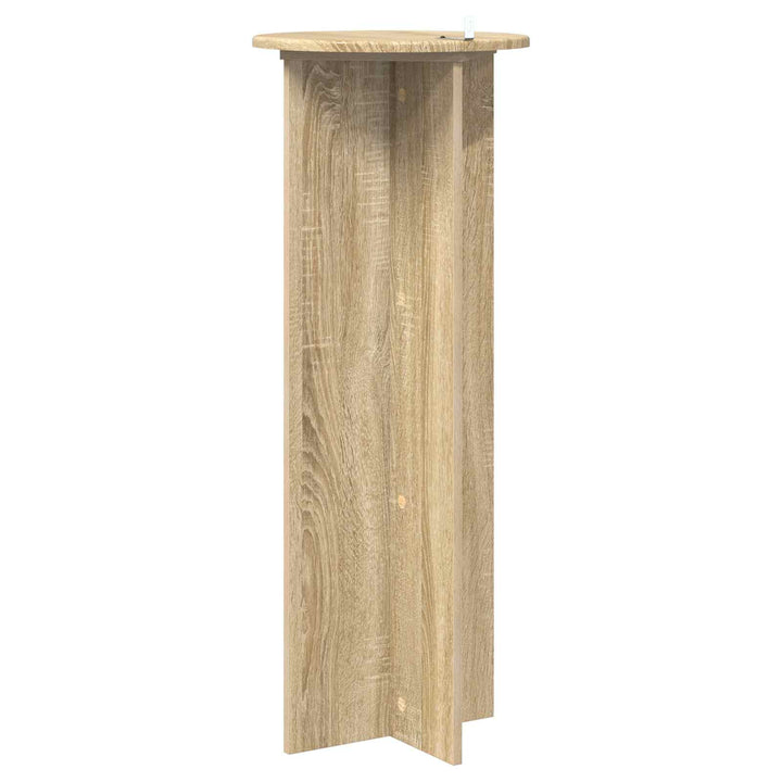 Planteholder 2 pcs Sonoma-eg Ø40 x 100 cm Konstrueret træ