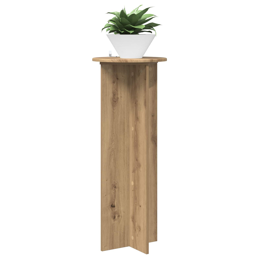 Planteholder 2 pcs Artisan-eg Ø40 x 100 cm Konstrueret træ
