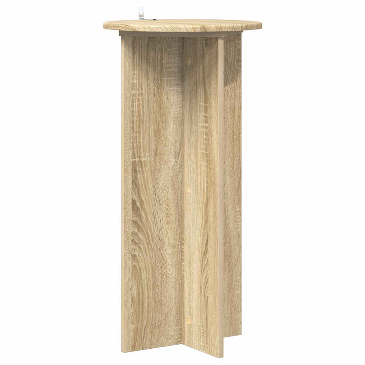 Planteholder 2 pcs Sonoma-eg 40 x 40 x 80 cm Konstrueret træ