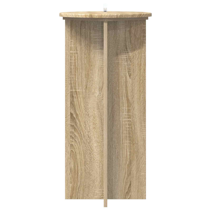 Planteholder 2 pcs Sonoma-eg 40 x 40 x 80 cm Konstrueret træ
