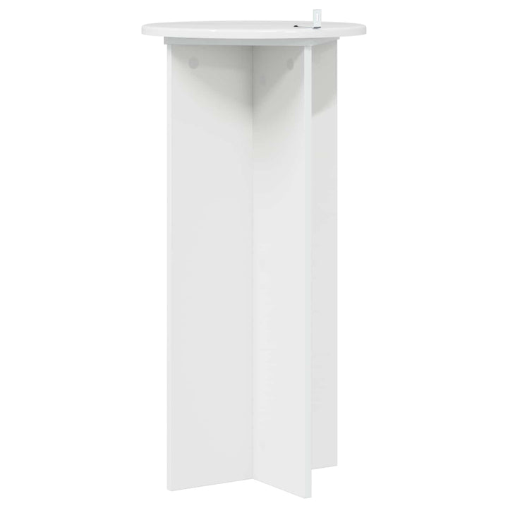 Planteholder 2 pcs Hvid højglans 40 x 40 x 80 cm