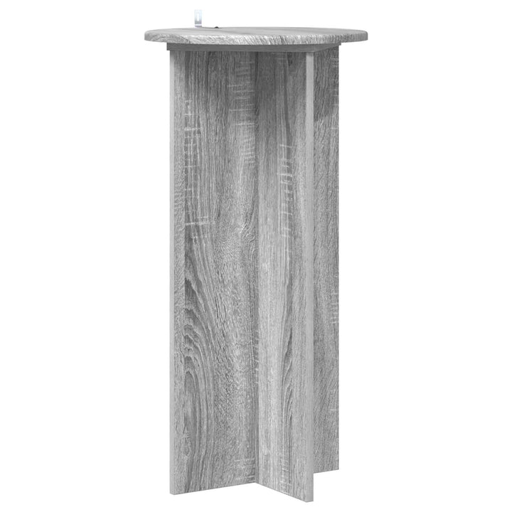 Planteholder 2 stk. Grå sonoma-eg 40 x 40 x 80 cm