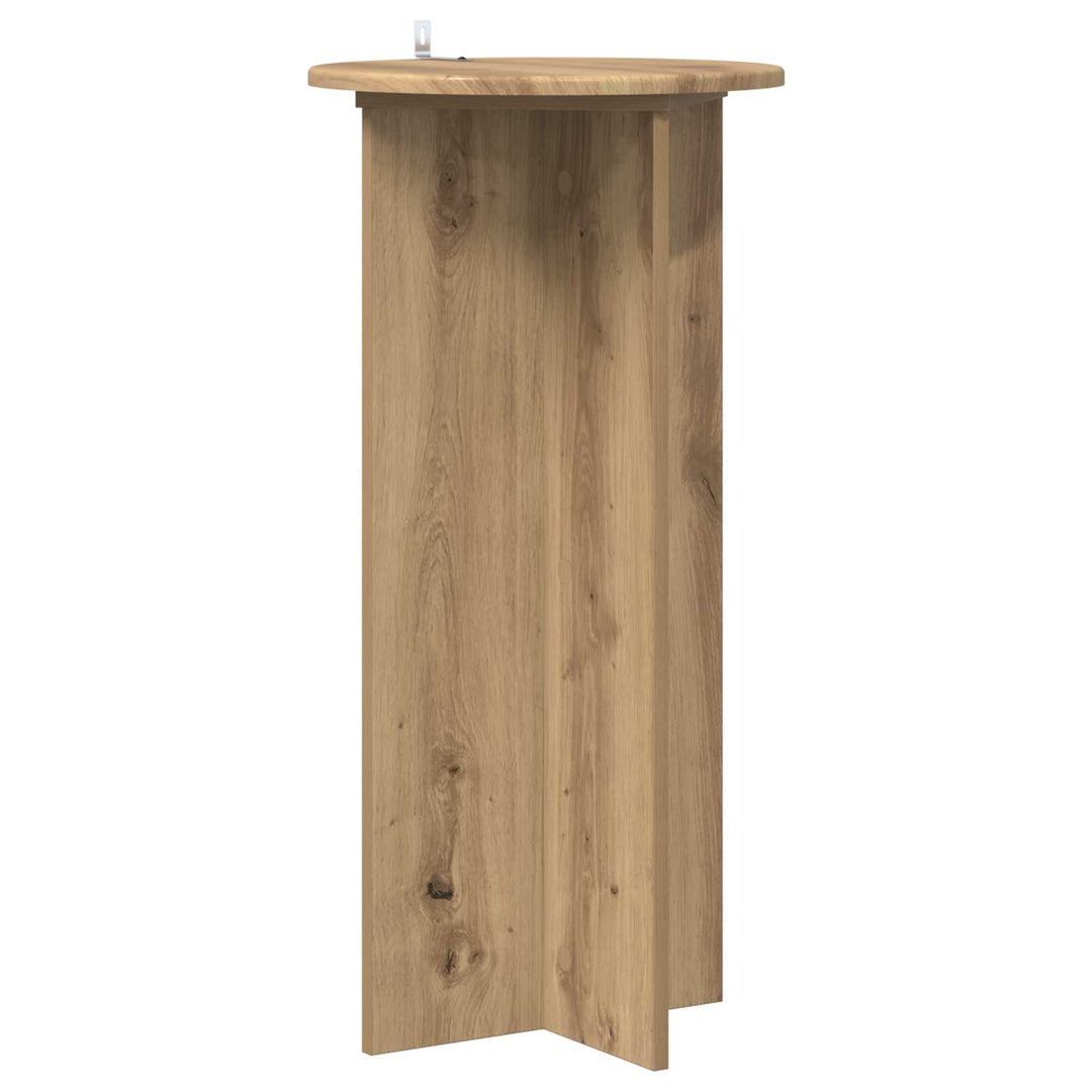 Planteholder 2 pcs Artisan-eg 40 x 40 x 80 cm Konstrueret træ
