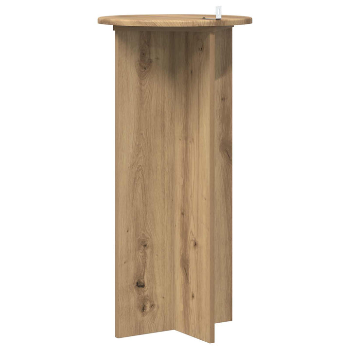 Planteholder 2 pcs Artisan-eg 40 x 40 x 80 cm Konstrueret træ