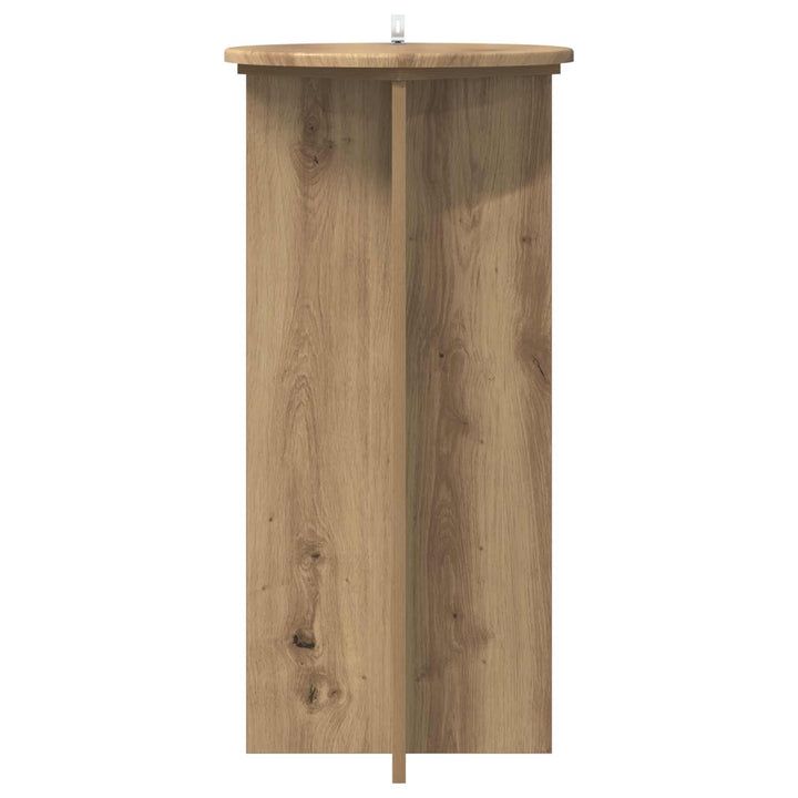 Planteholder 2 pcs Artisan-eg 40 x 40 x 80 cm Konstrueret træ
