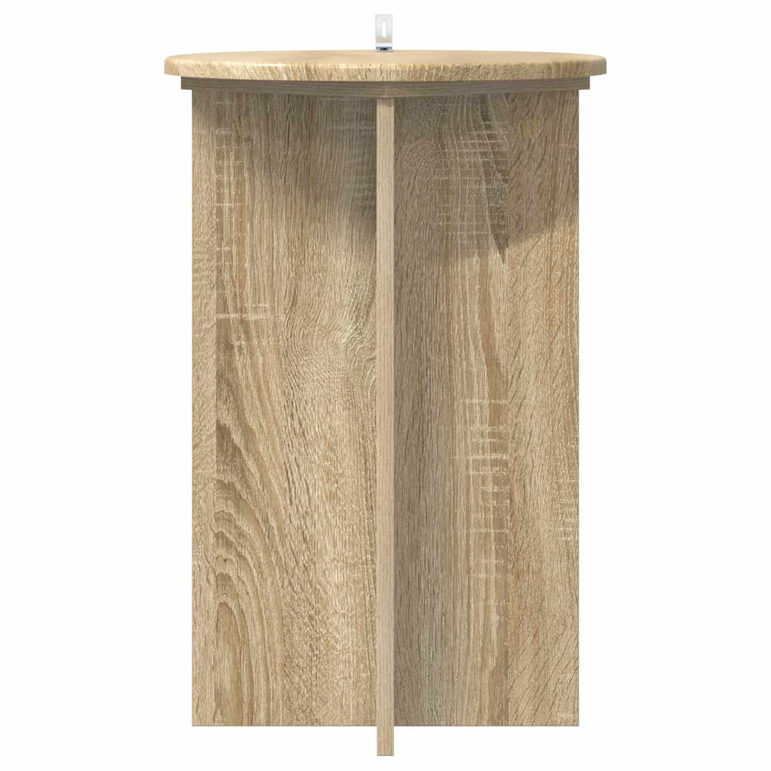 Planteholder 2 pcs Sonoma-eg Ø40 x 60 cm Konstrueret træ