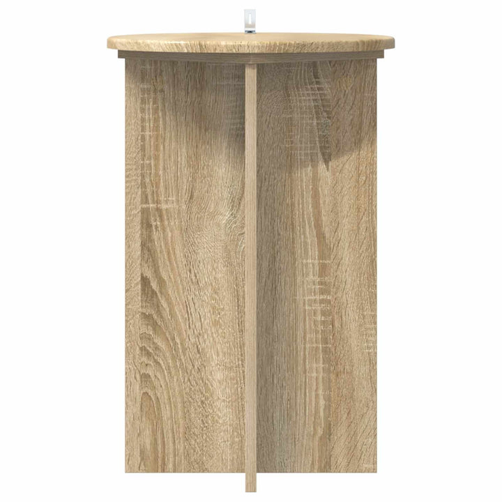 Planteholder 2 pcs Sonoma-eg Ø40 x 60 cm Konstrueret træ