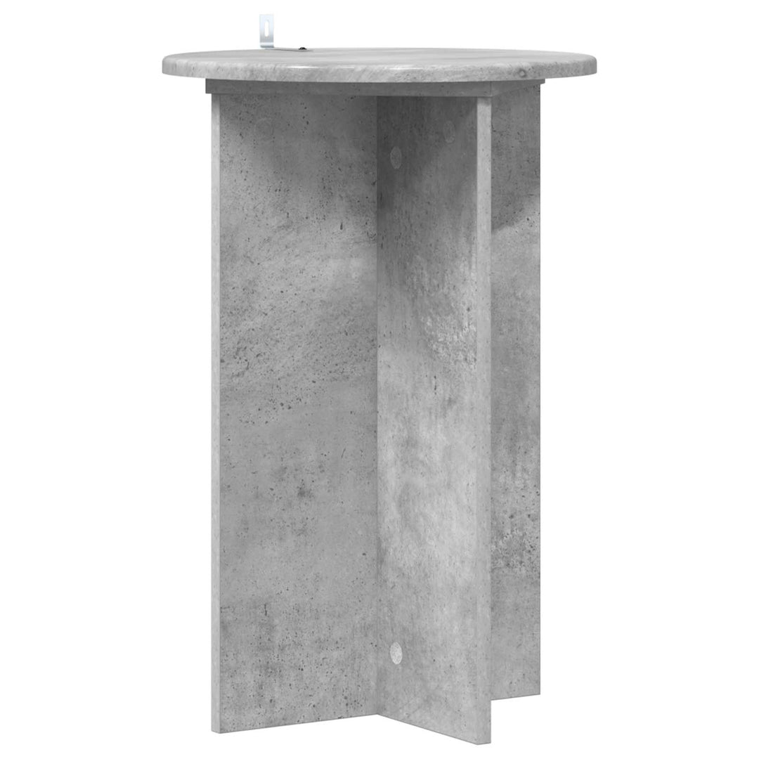 Planteholder 2 pcs Betongrå Ø40 x 60 cm Konstrueret træ