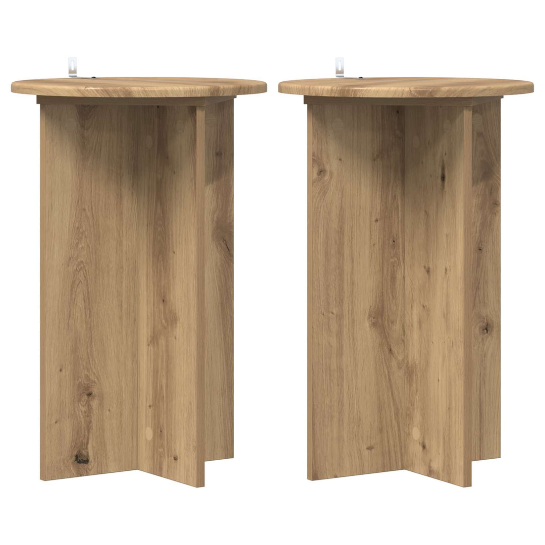 Planteholder 2 pcs Artisan-eg Ø40 x 60 cm Konstrueret træ