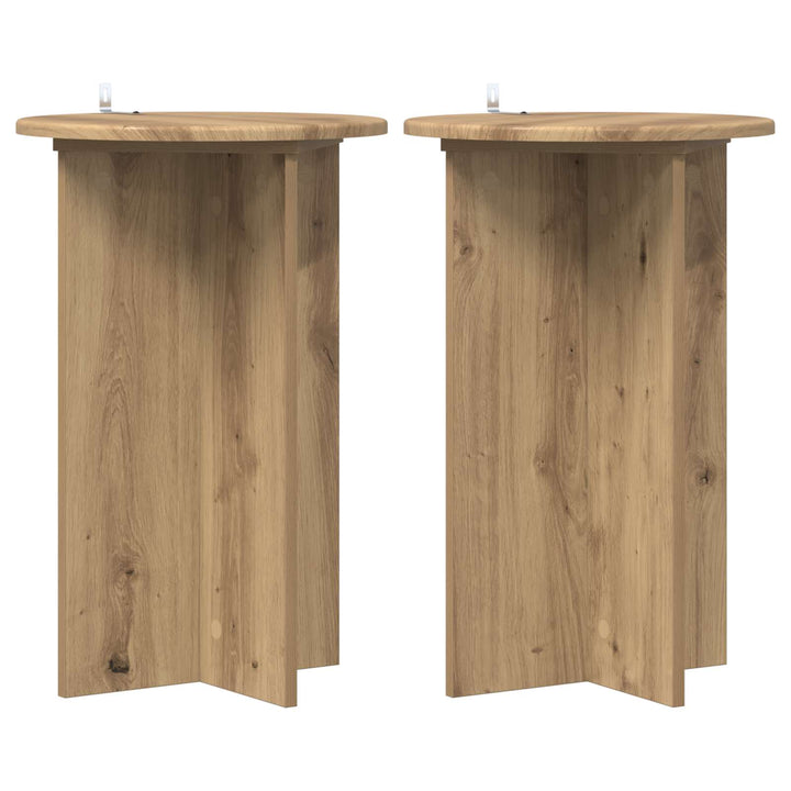 Planteholder 2 pcs Artisan-eg Ø40 x 60 cm Konstrueret træ