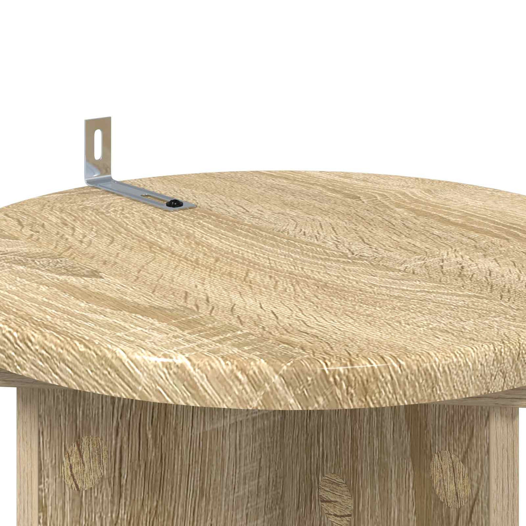 Planteholder 2 pcs Sonoma-eg 29,5 x 29,5 x 60 cm