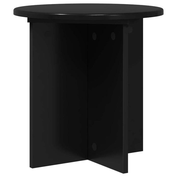 Planteholder 2 pcs Sort 40 x 40 x 40 cm Konstrueret træ