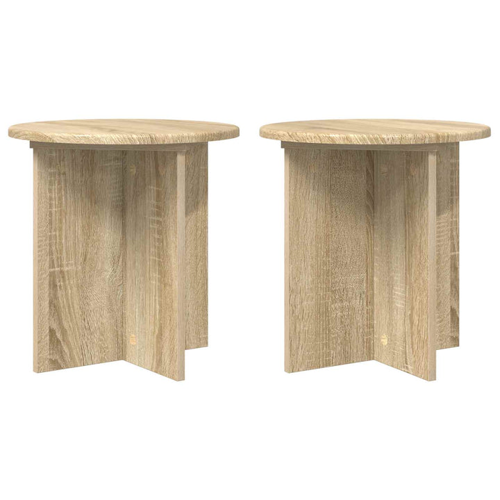 Planteholder 2 pcs Sonoma-eg 40 x 40 x 40 cm Konstrueret træ