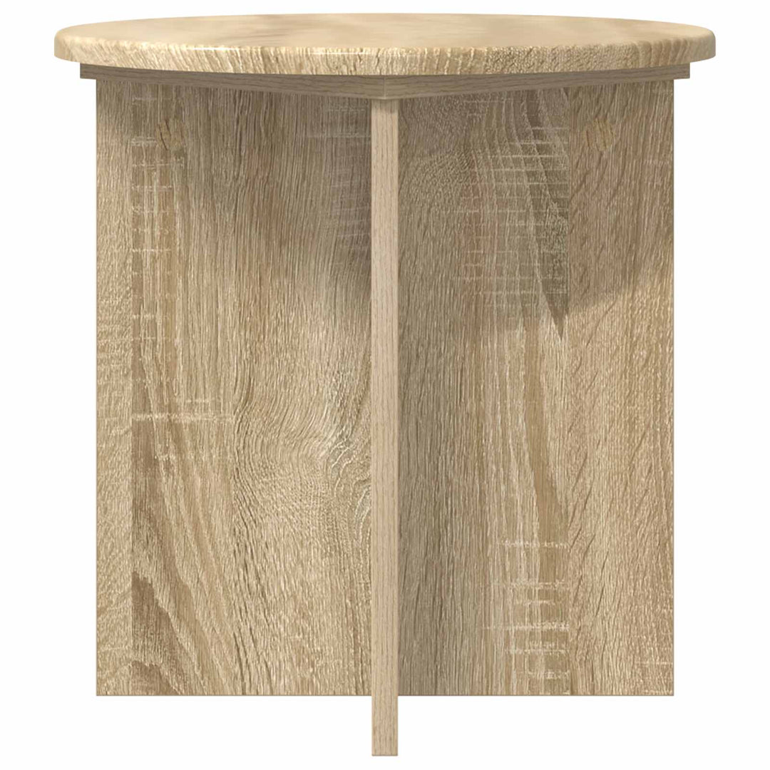 Planteholder 2 pcs Sonoma-eg 40 x 40 x 40 cm Konstrueret træ