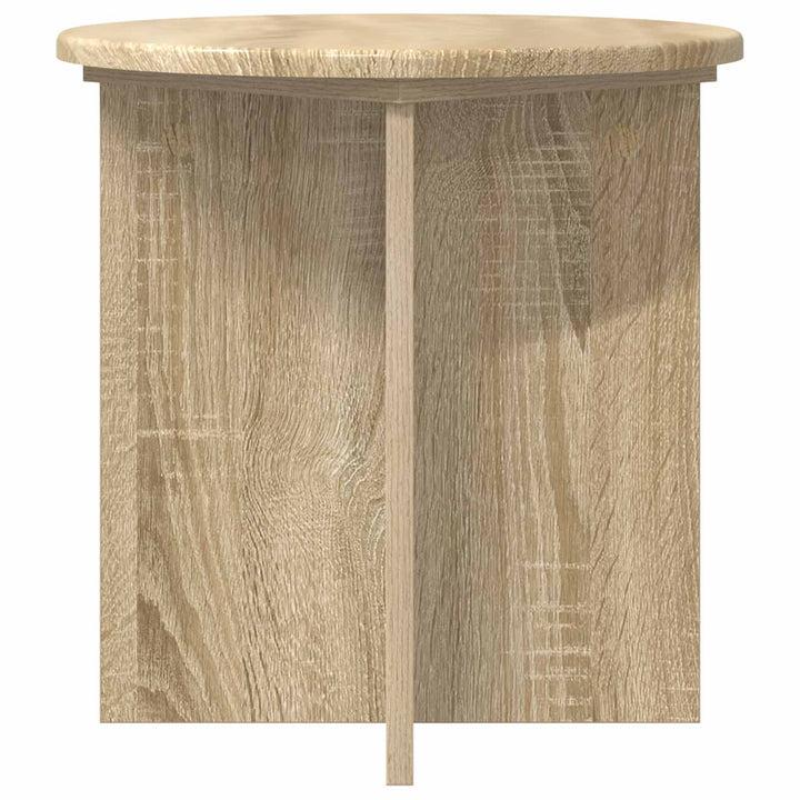 Planteholder 2 pcs Sonoma-eg 40 x 40 x 40 cm Konstrueret træ