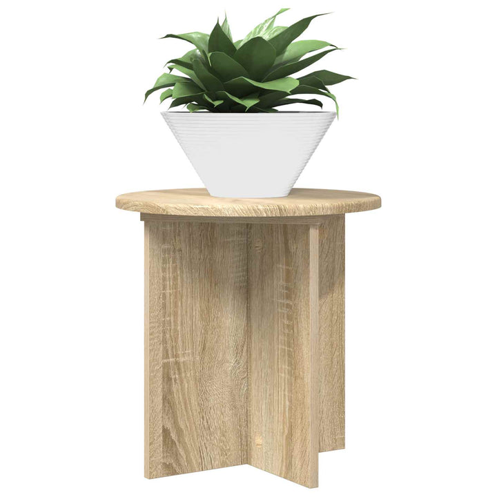 Planteholder 2 pcs Sonoma-eg 40 x 40 x 40 cm Konstrueret træ