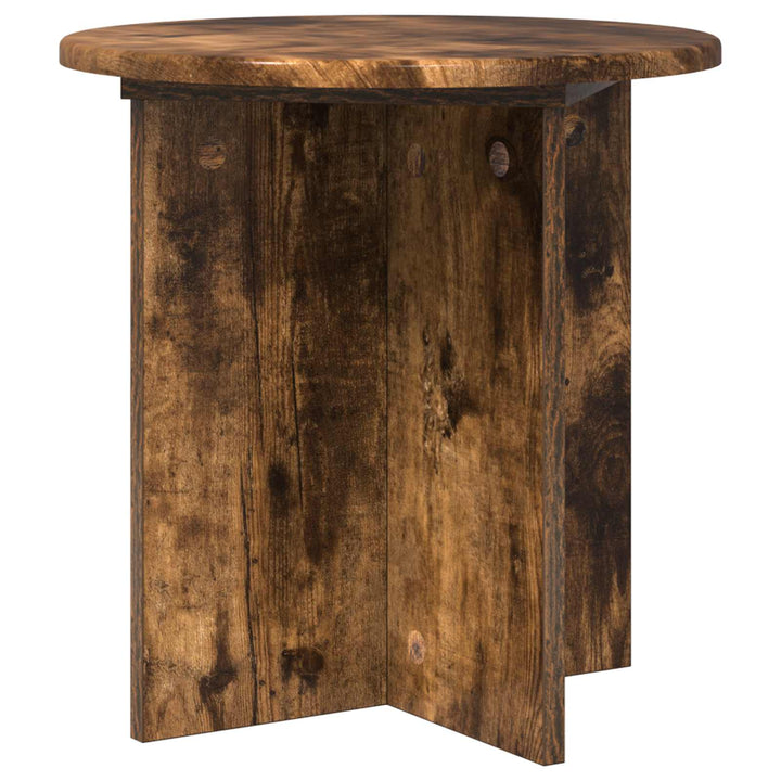 Planteholder 2 stk. Røget eg 40 x 40 x 40 cm Konstrueret træ