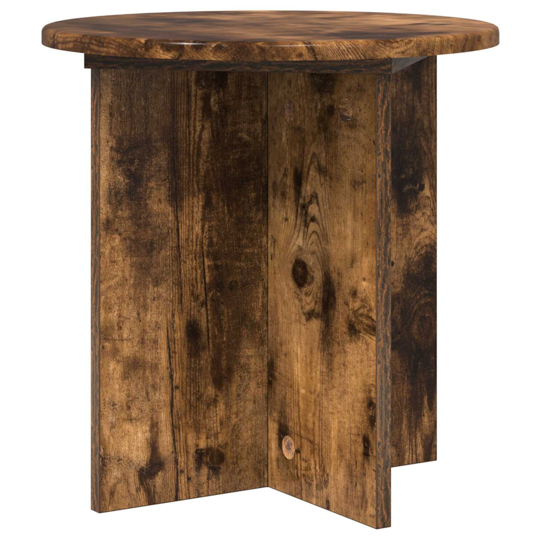 Planteholder 2 stk. Røget eg 40 x 40 x 40 cm Konstrueret træ
