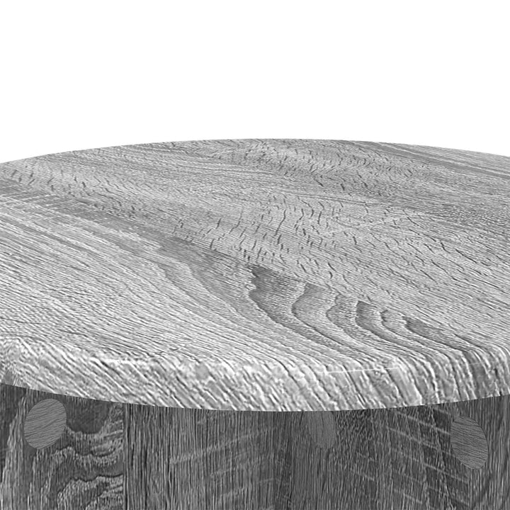 Planteholder 2 stk. Grå sonoma-eg 40 x 40 x 40 cm