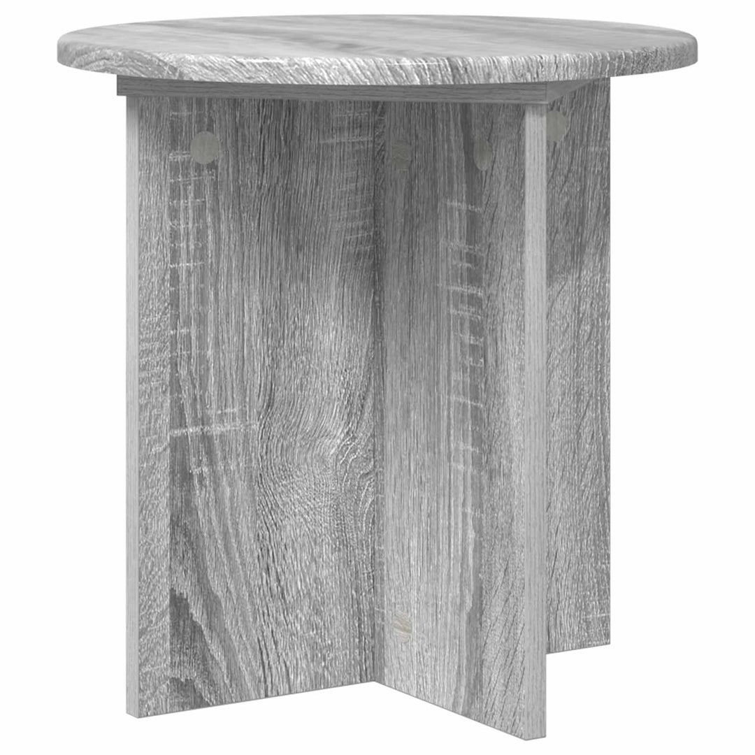 Planteholder 2 stk. Grå sonoma-eg 40 x 40 x 40 cm