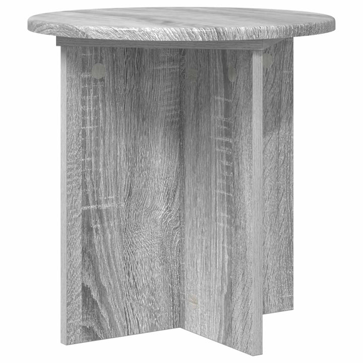 Planteholder 2 stk. Grå sonoma-eg 40 x 40 x 40 cm