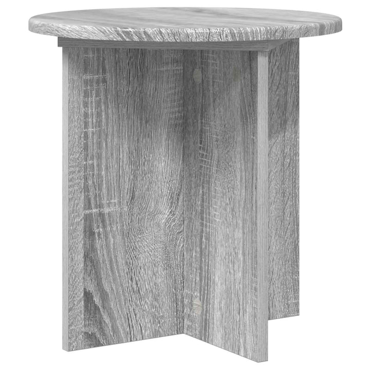 Planteholder 2 stk. Grå sonoma-eg 40 x 40 x 40 cm