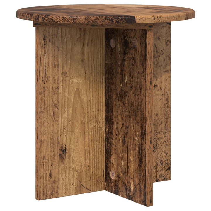 Planteholder 2 pcs Gammelt træ 40 x 40 x 40 cm Konstrueret træ