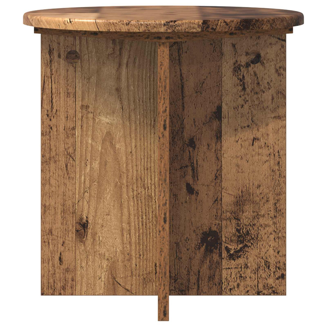 Planteholder 2 pcs Gammelt træ 40 x 40 x 40 cm Konstrueret træ