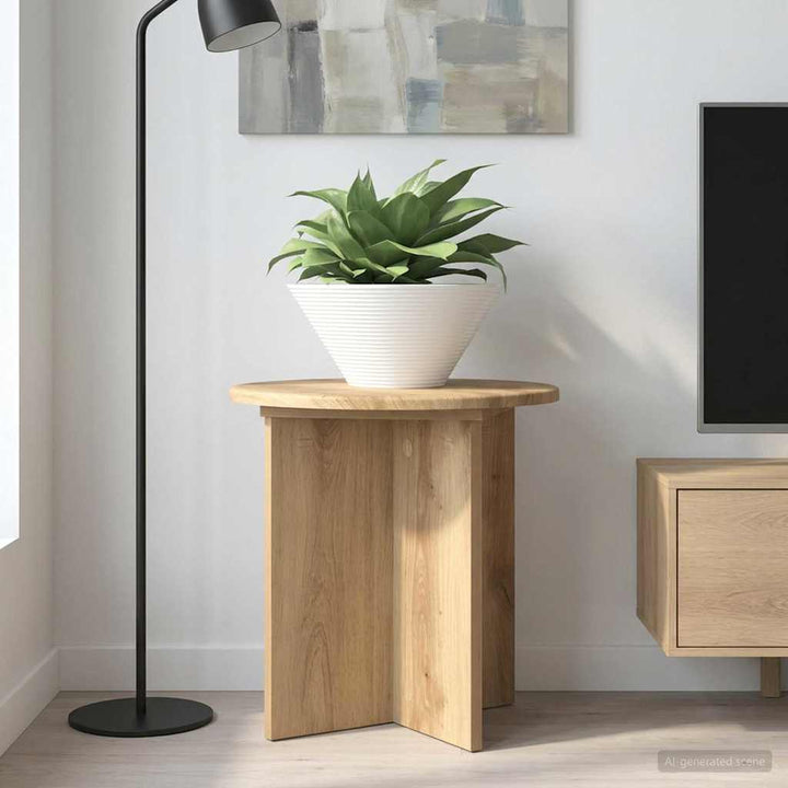 Planteholder 2 pcs Artisan-eg 40 x 40 x 40 cm Konstrueret træ
