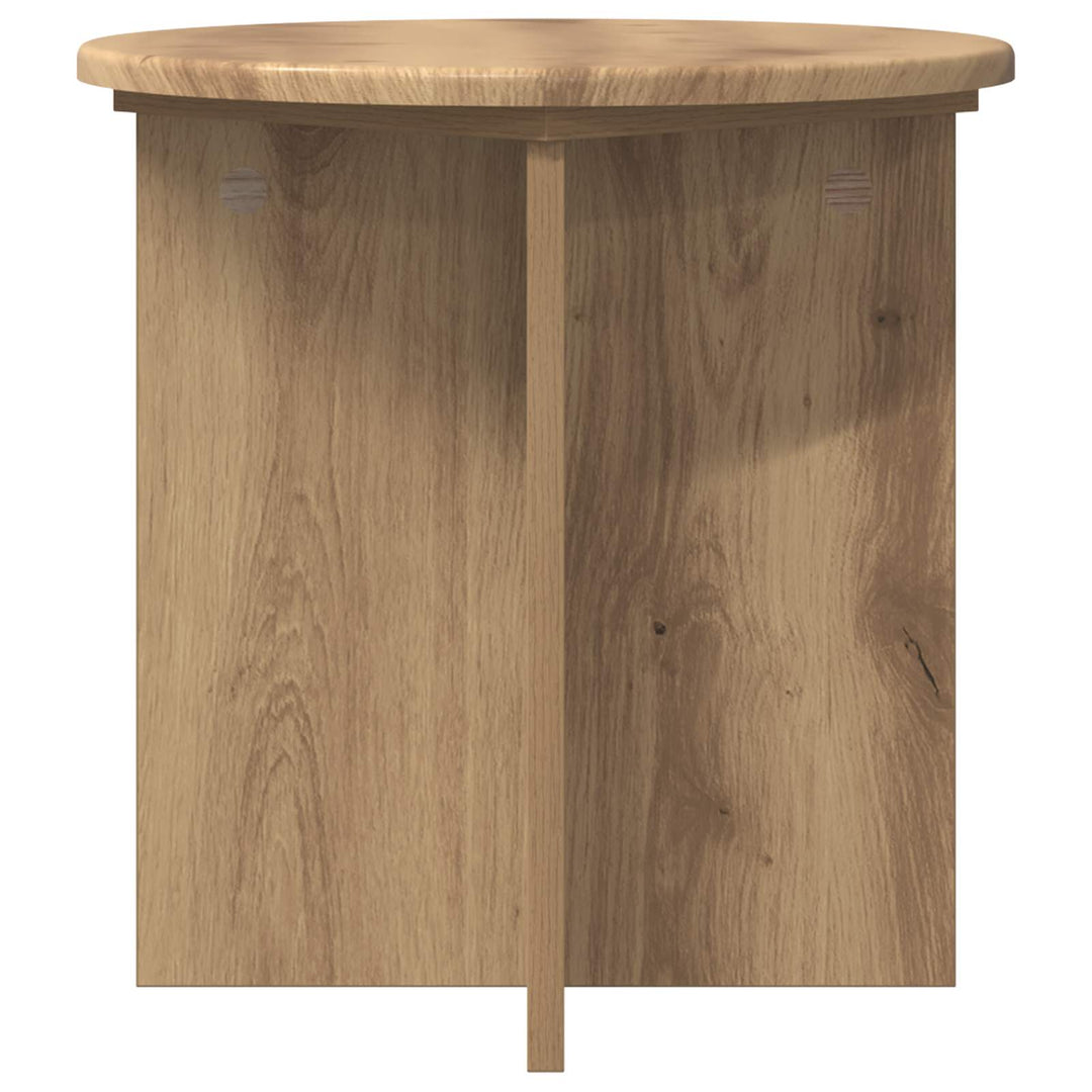 Planteholder 2 pcs Artisan-eg 40 x 40 x 40 cm Konstrueret træ
