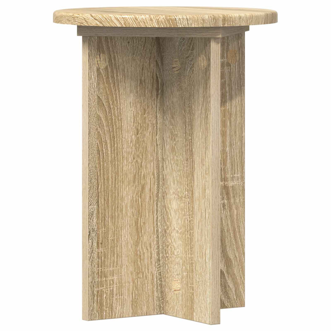 Planteholder 2 pcs Sonoma-eg Ø29,5 x 40 cm Konstrueret træ