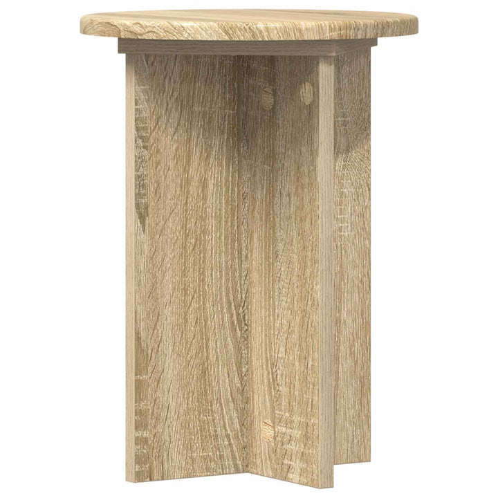 Planteholder 2 pcs Sonoma-eg Ø29,5 x 40 cm Konstrueret træ