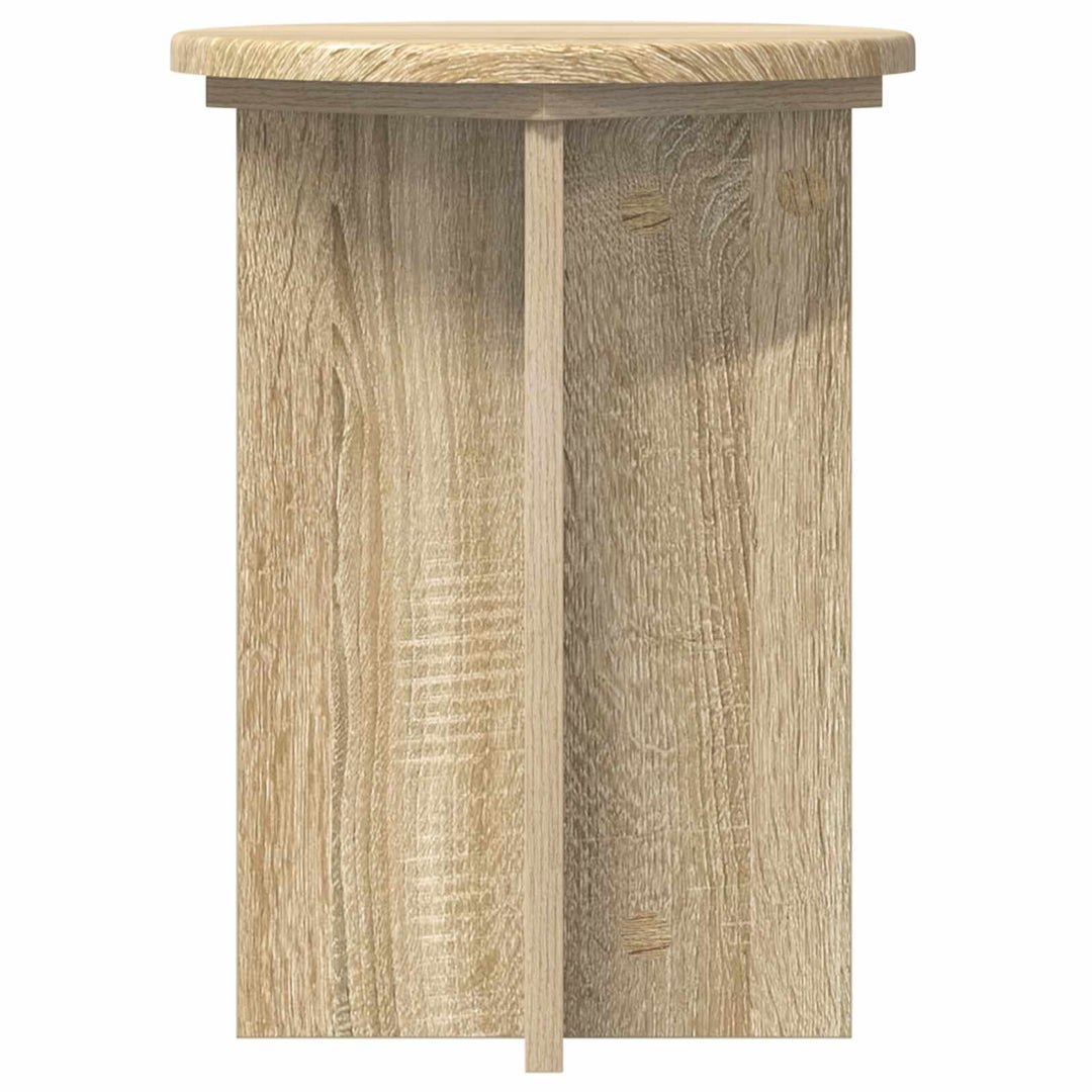 Planteholder 2 pcs Sonoma-eg Ø29,5 x 40 cm Konstrueret træ