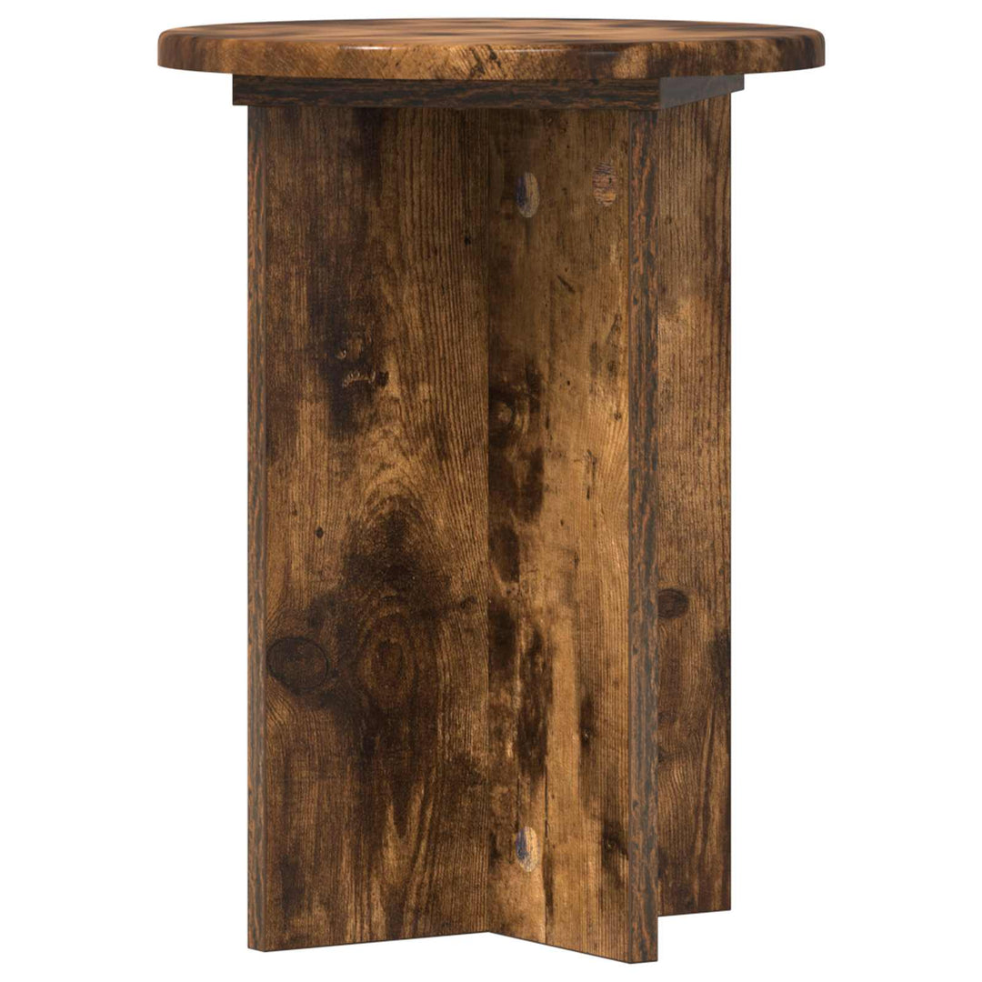 Planteholder 2 pcs Røget eg Ø29,5 x 40 cm Konstrueret træ