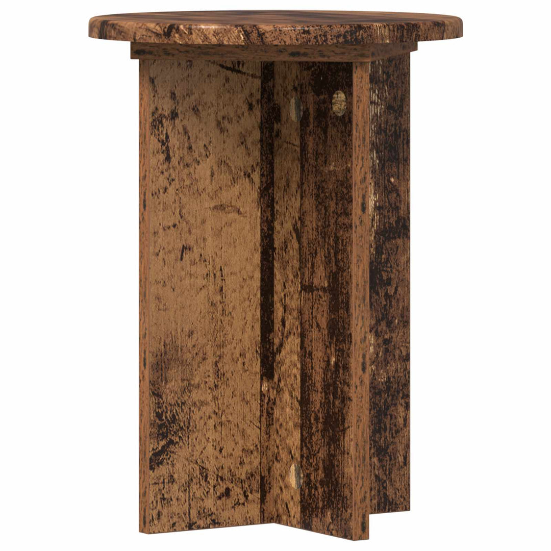 Planteholder 2 pcs Gammelt træ Ø29,5 x 40 cm Konstrueret træ