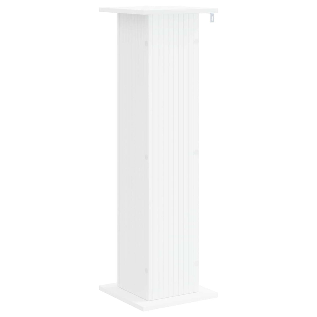 Planteholder Hvid 30,5 x 30 x 100,5 cm Konstrueret træ
