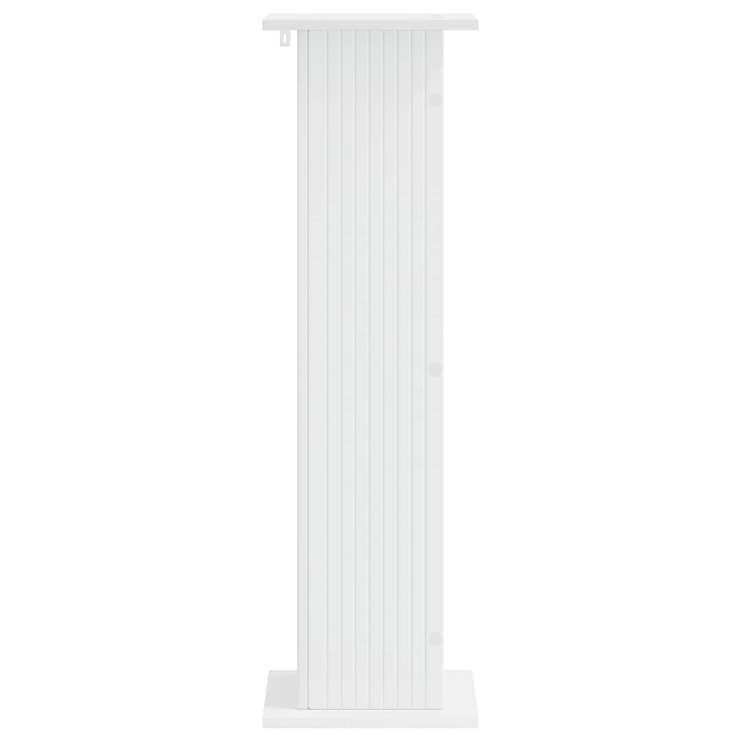 Planteholder Hvid 30,5 x 30 x 100,5 cm Konstrueret træ