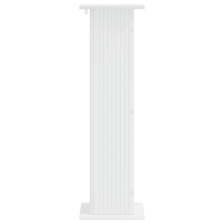 Planteholder 2 pcs Hvid 30,5 x 30 x 100,5 cm Konstrueret træ