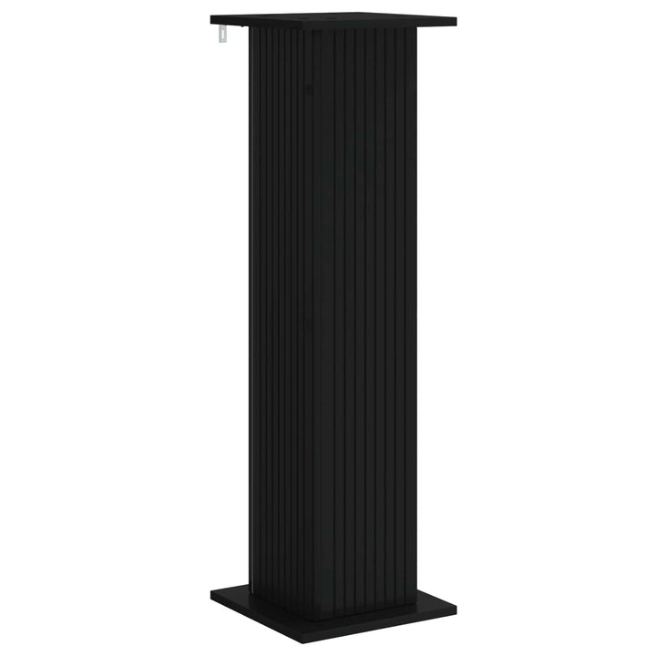Planteholder Sort 30,5 x 30 x 100,5 cm Konstrueret træ