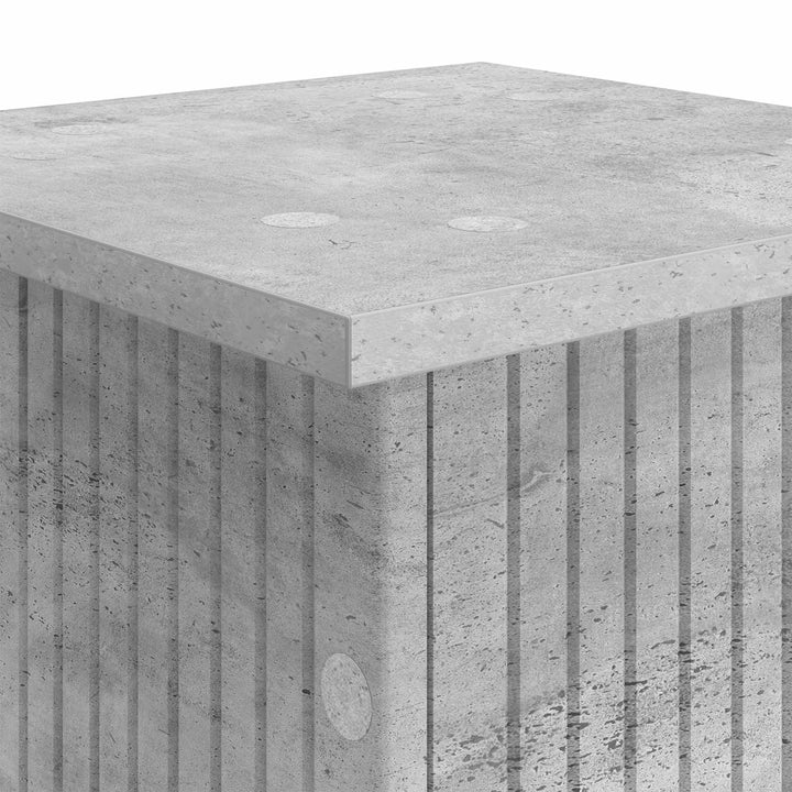 Planteholder 2 pcs Betongrå 30,5 x 30 x 100,5 cm