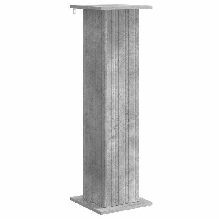 Planteholder 2 pcs Betongrå 30,5 x 30 x 100,5 cm